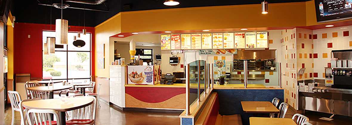Wienerschnitzel Inside Restaurant