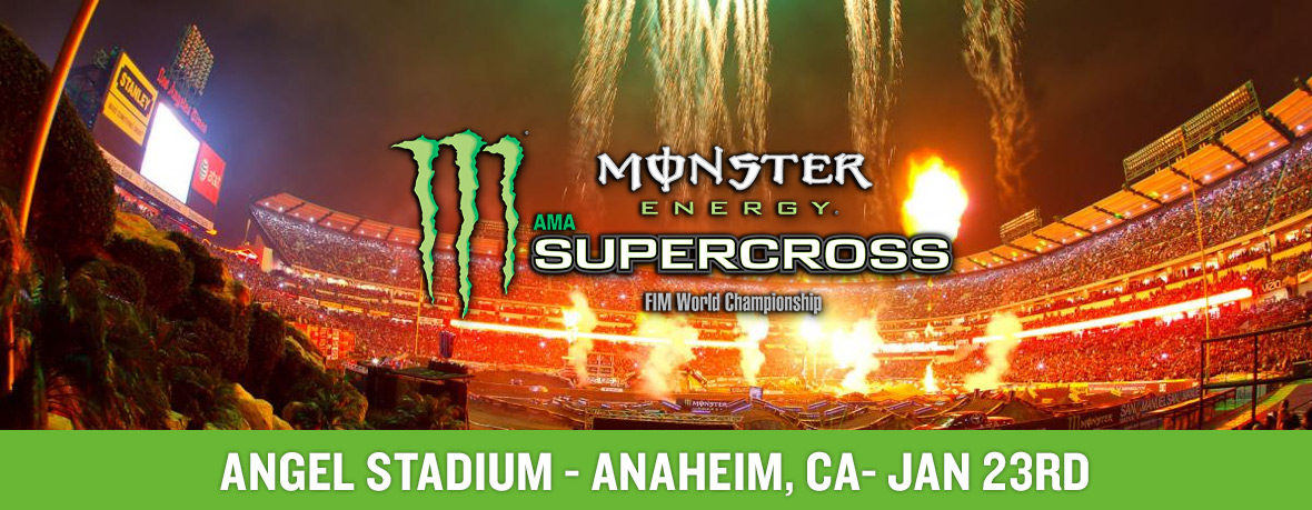 AMA Supercross Anaheim 3 Angel Stadium Live Stream