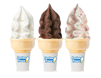 Soft Serve Cones Photo