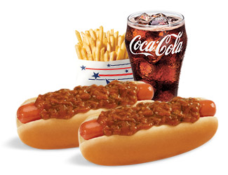 #3 Combo: Two Chili Dogs