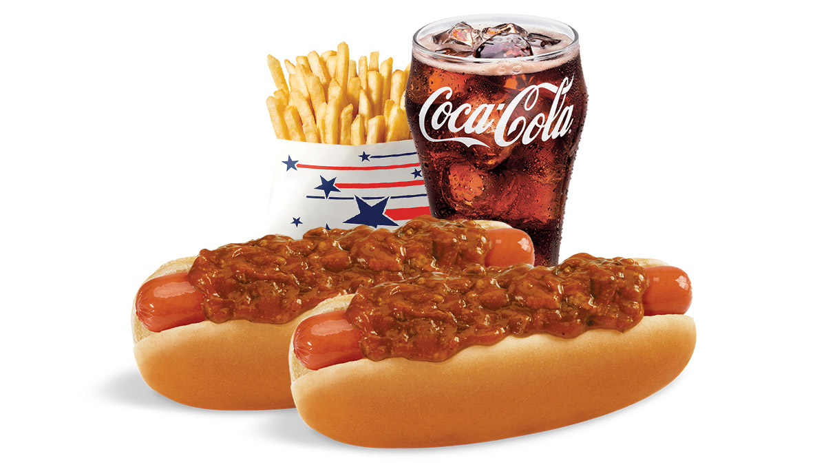 #3 Combo: Two Chili Dogs
