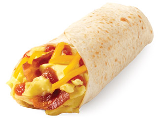 Bacon Breakfast Burrito Photo