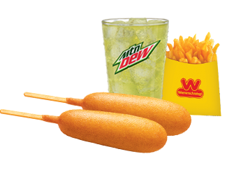 Media for #2 Combo: Two Corn Dogs