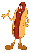 Hotdog Character