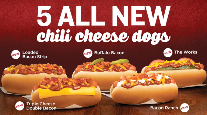 Wienerschnitzel Introduces Five New Chili Cheese Dog Creations