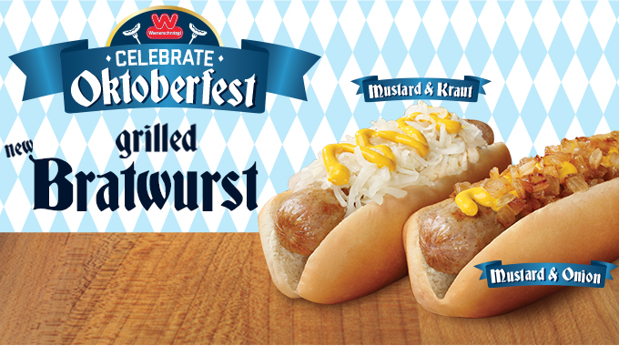 Media - Wienerschnitzel Celebrates Oktoberfest with New Grilled Bratwurst