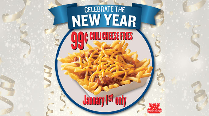 Media - Wienerschnitzel Rings in the New Year with 99 cent Chili Cheese Fries