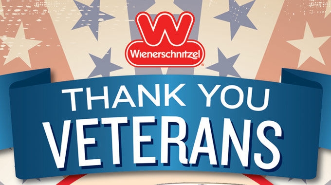 Wienerschnitzel Salutes Veterans with Free Chili Dogs on November 11