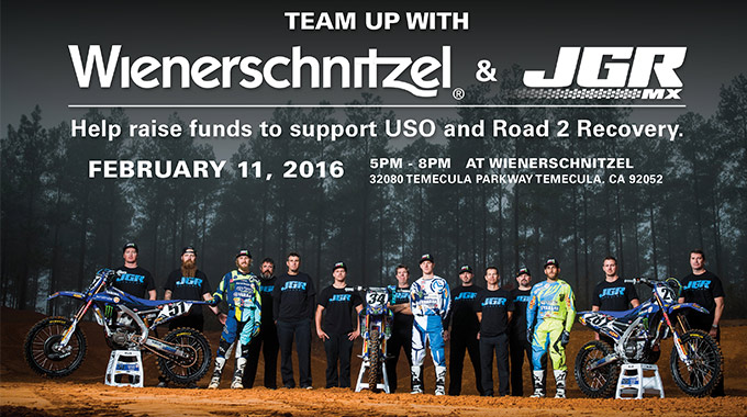 Media - Pro Motocross Team Takes Over Wienerschnitzel for Charity
