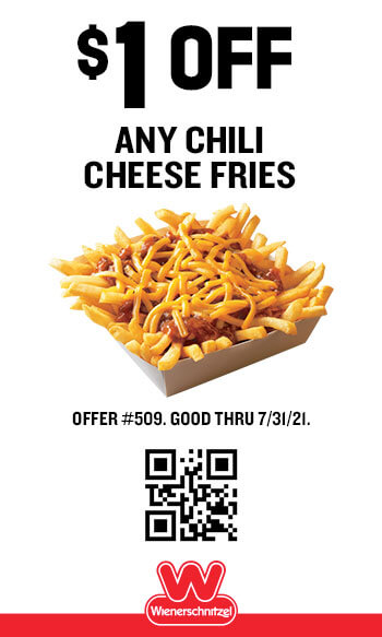 $1 Off Any Chili Cheese Fries Coupon