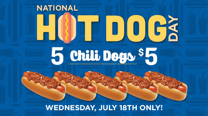 WIENERSCHNITZEL GEARS-UP FOR NATIONAL HOT DOG DAY WITH SPECIAL JULY 18