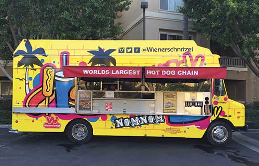 Wienerschnitzel Wiener Wagon Event