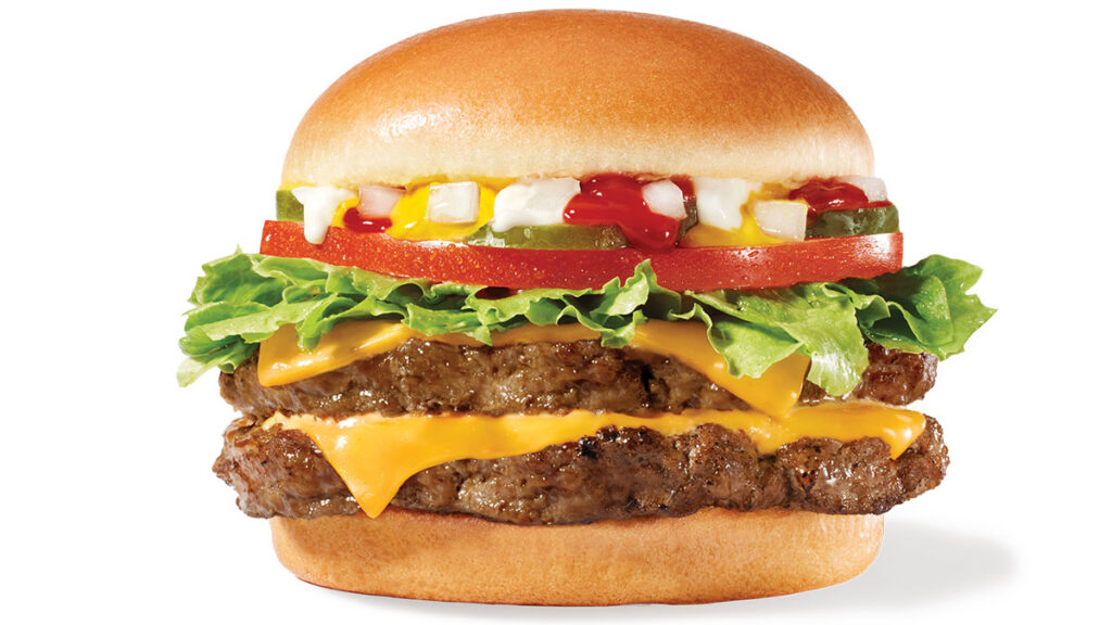 Deluxe Double Cheeseburger