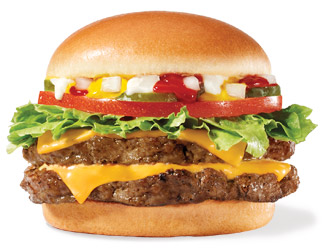 Deluxe Double Cheeseburger