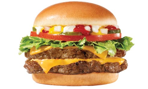 Deluxe Double Cheeseburger