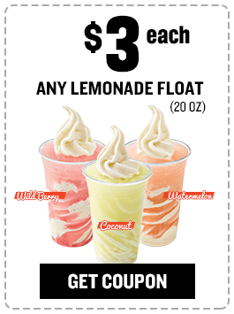$3 - lemonade float