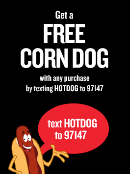 Text Hotdog to 97147