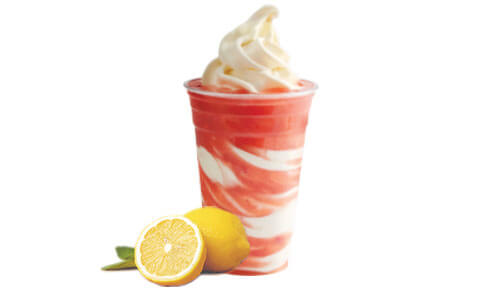 Strawberry Lemonade Float