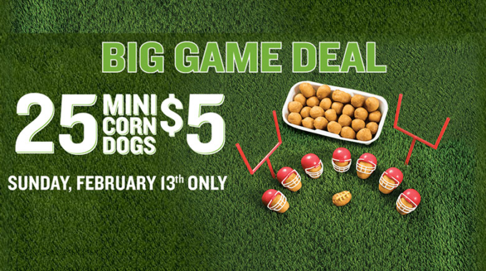 Rush to Wienerschnitzel on Game Day &Score a Great Deal on the Perfect Party Snack