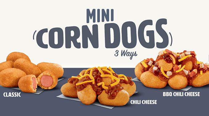 Wienerschnitzel to offer a crew member favorite – Mini Corn Dogs topped with Chili and Cheese
