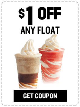 $1 off Any Float Coupon