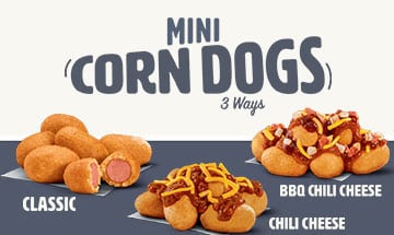 Mini Corn Dogs 3 ways