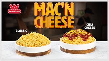 Mac 'N Cheese Commercial Wienerschnitzel