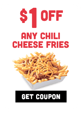 $1 Off Any Chili Cheese Fries Coupon #509