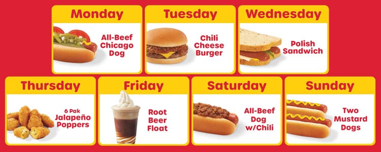 Daily Deals Food Items