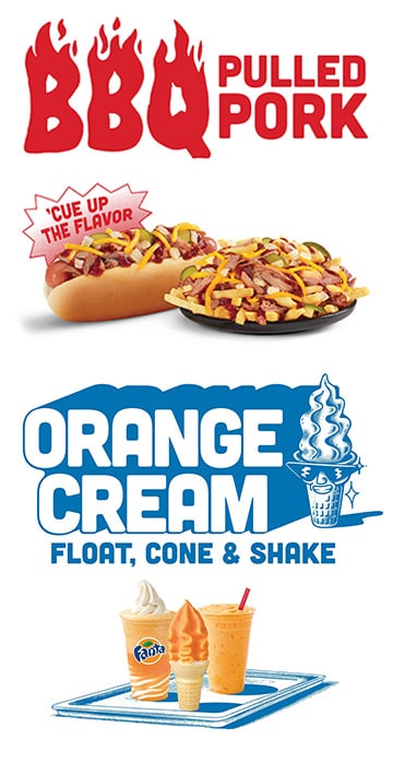 BBQ Pulled Pork & Orange Cream
