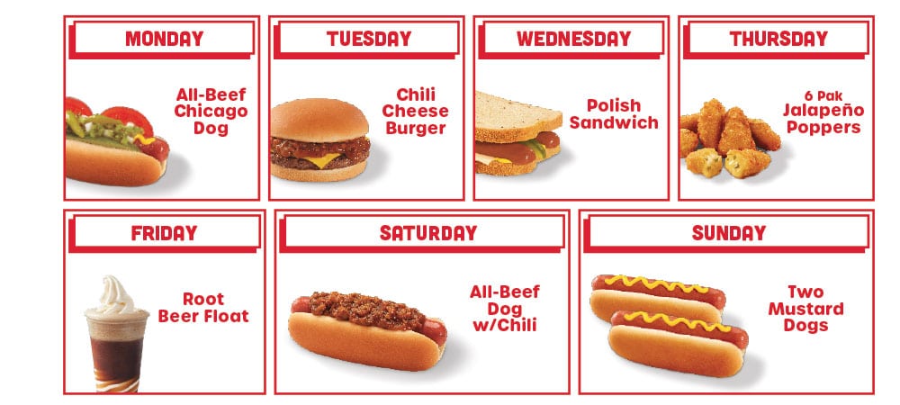 Menu & Food Items - Wienerschnitzel