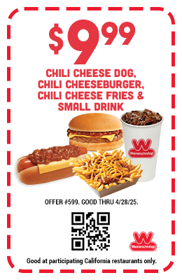 $9.99 - Chili Cheese Dog, Chili Cheeseburger, Chili Cheese Fries and Small Drink Coupon