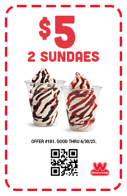 $5 - Two Sundaes Coupon