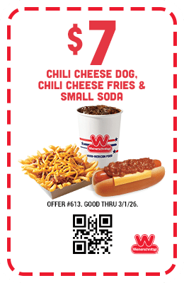 $7 - Chili Cheese Dog, Chili Cheese Fries & Small Soda Coupon