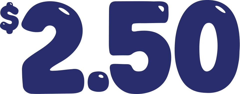 $2.50