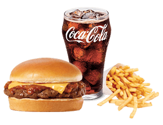 Media for #9 Combo One Chili Cheeseburger, small fries & small drink