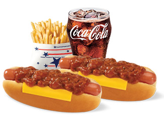 #1 Combo: Two Chili Cheese Dogs Photo