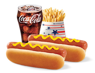 #4 Combo: Two Mustard Dogs