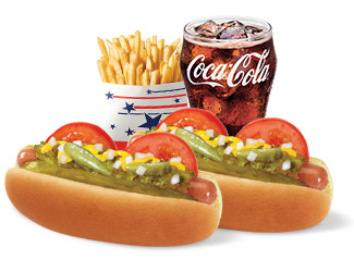 #6 Combo: Two Chicago Dogs