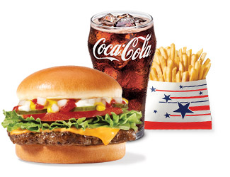 #10 Combo: One Deluxe Cheeseburger