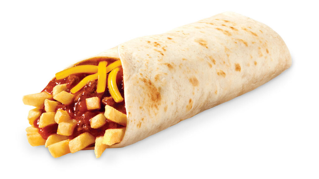 Chili Cheese Fries Burrito