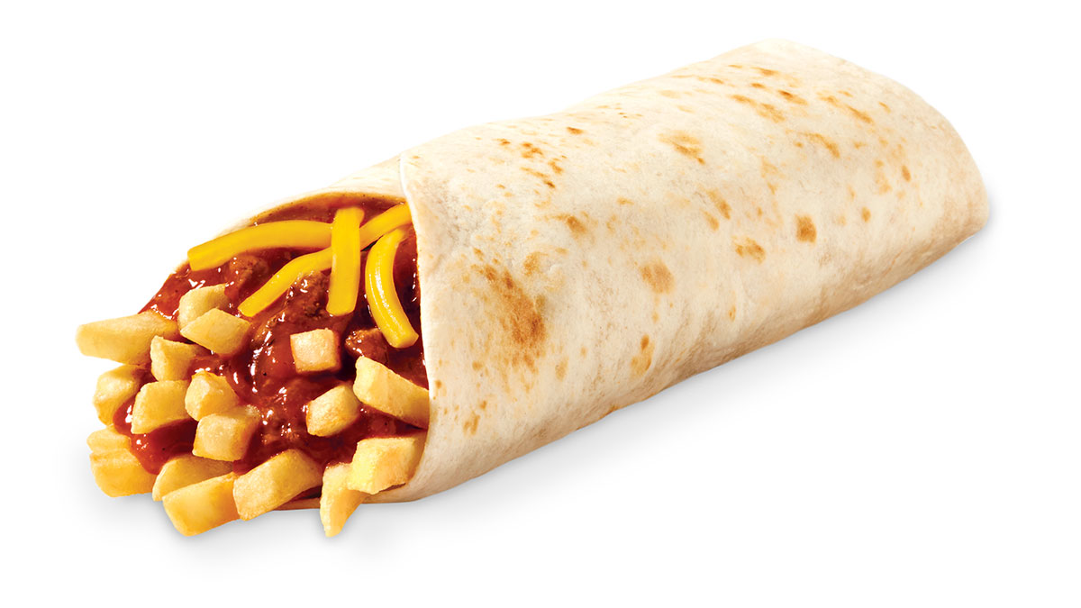 Chili Cheese Fries Burrito