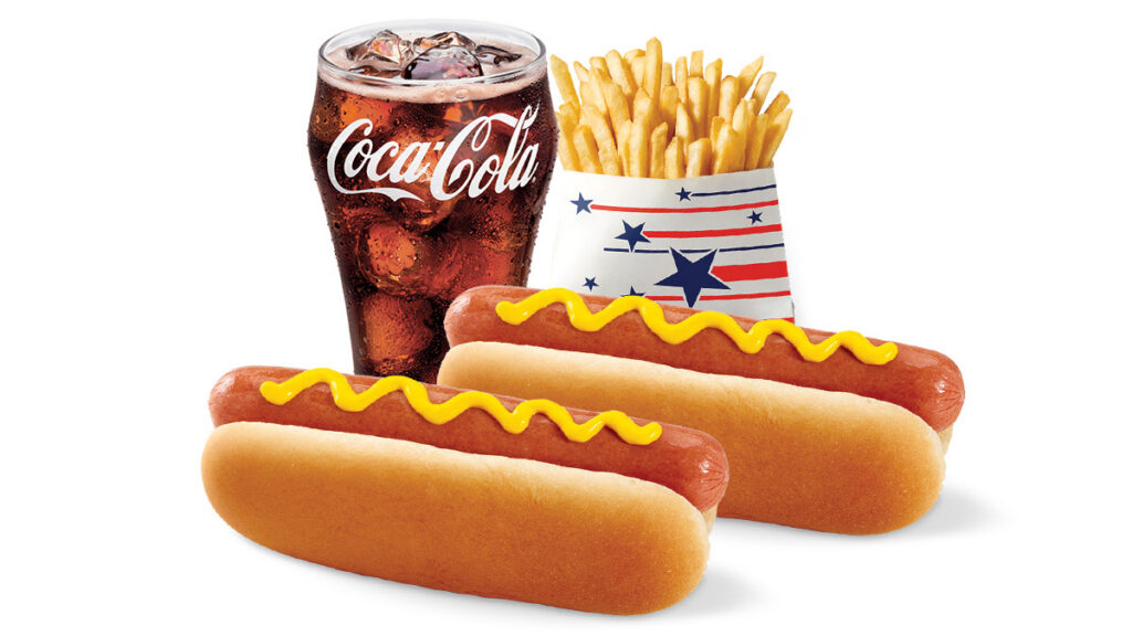 #4 Combo: Two Mustard Dogs