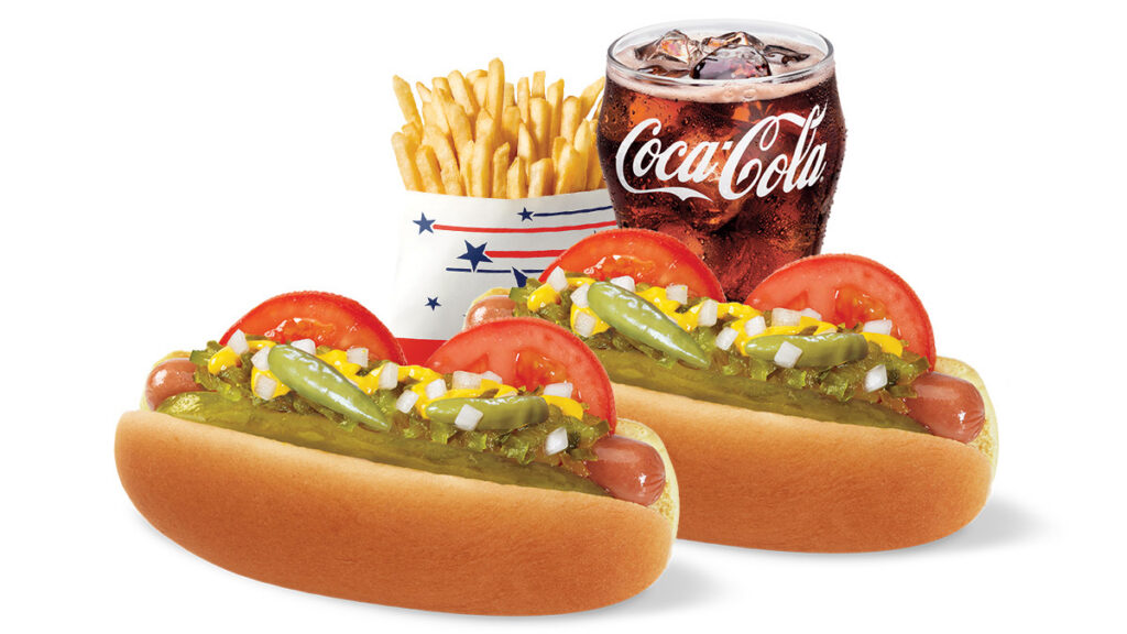 #6 Combo: Two Chicago Dogs
