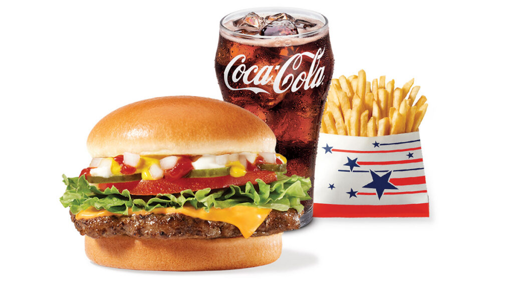 #10 Combo: One Deluxe Cheeseburger