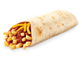Chili Cheese Fries Burrito Photo