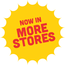 Now in More Stores