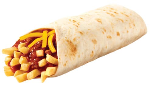 Chili Cheese Fries Burrito