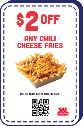 $2 Off Any Chili Cheese Fries Coupon