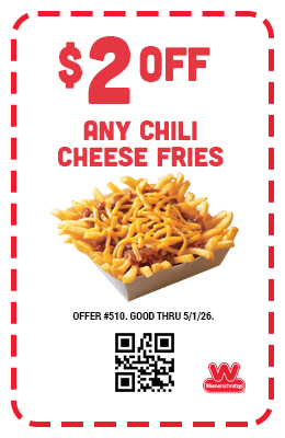$2 Off Any Chili Cheese Fries Coupon